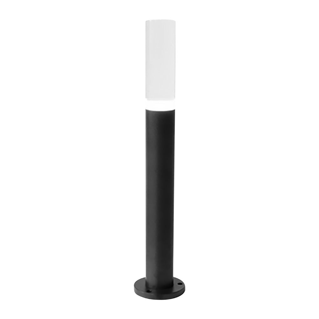 Ryan Transparent Modern Aluminum Outdoor Pathway Bollard Lights