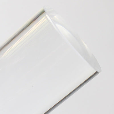 Ryan Transparent Modern Aluminum Outdoor Pathway Bollard Lights