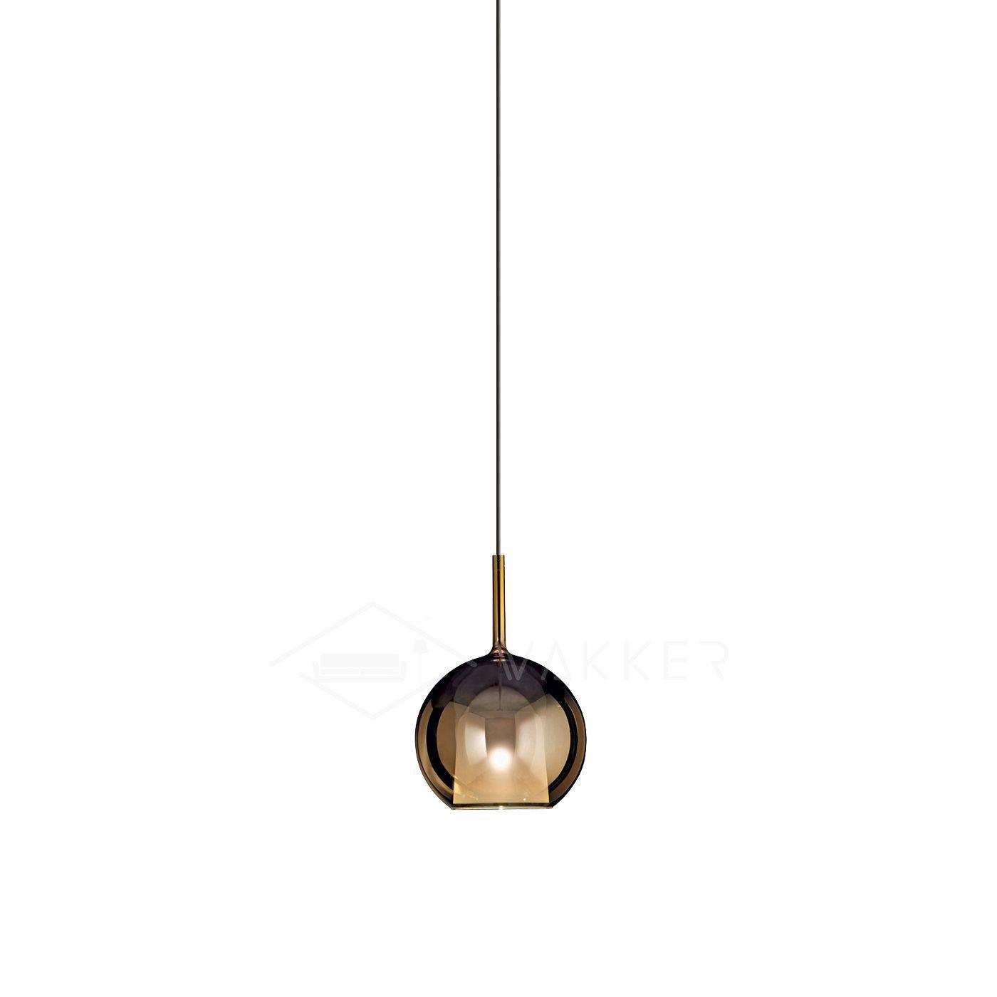 Lioranira Pendant Lamp Smoked Glass Round