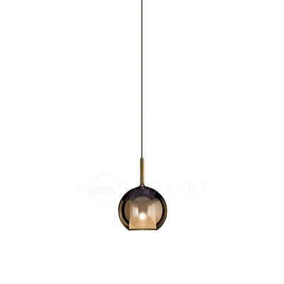 Lioranira Pendant Lamp Smoked Glass Round