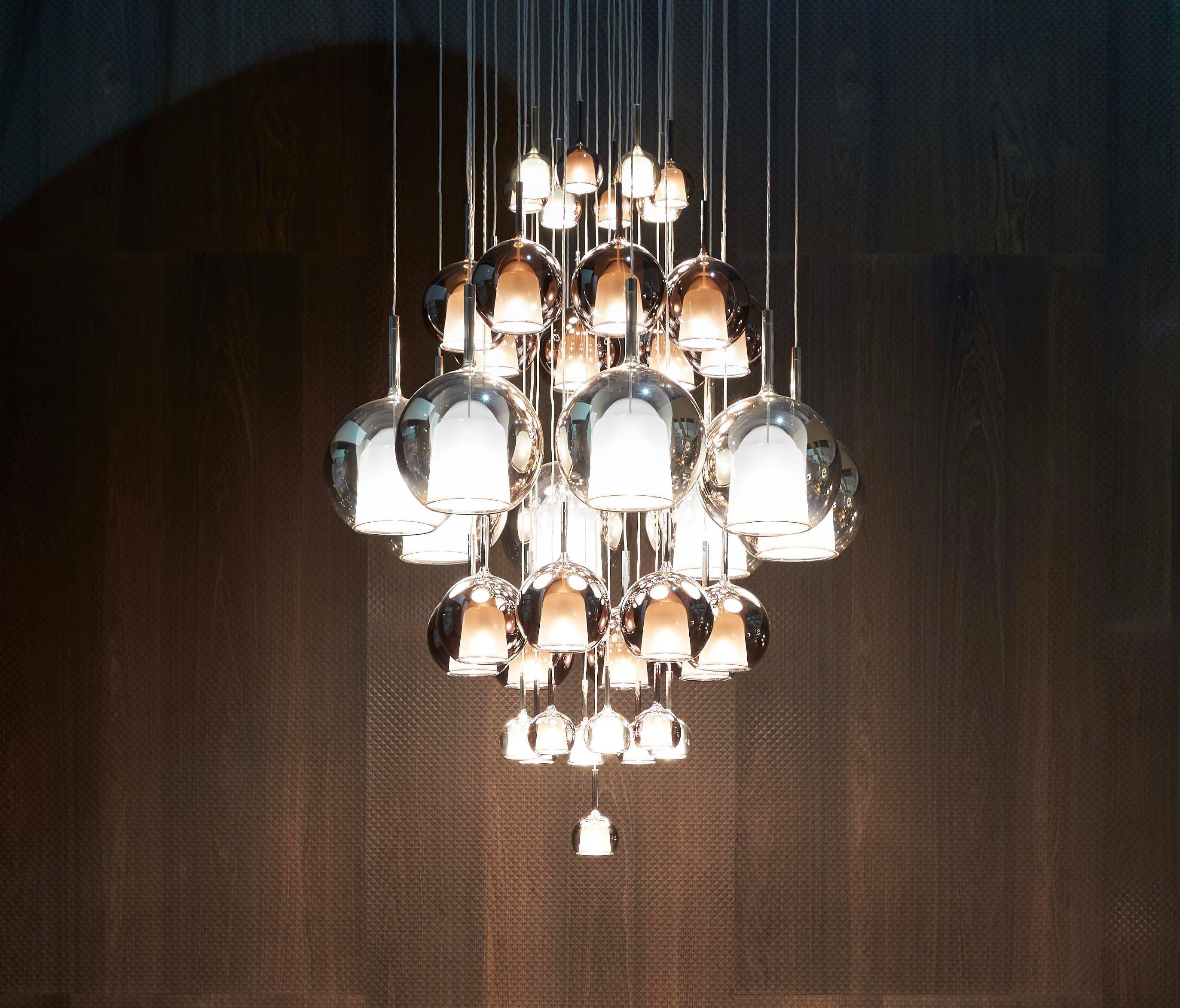 Lioranira Pendant Lamp Smoked Glass Round