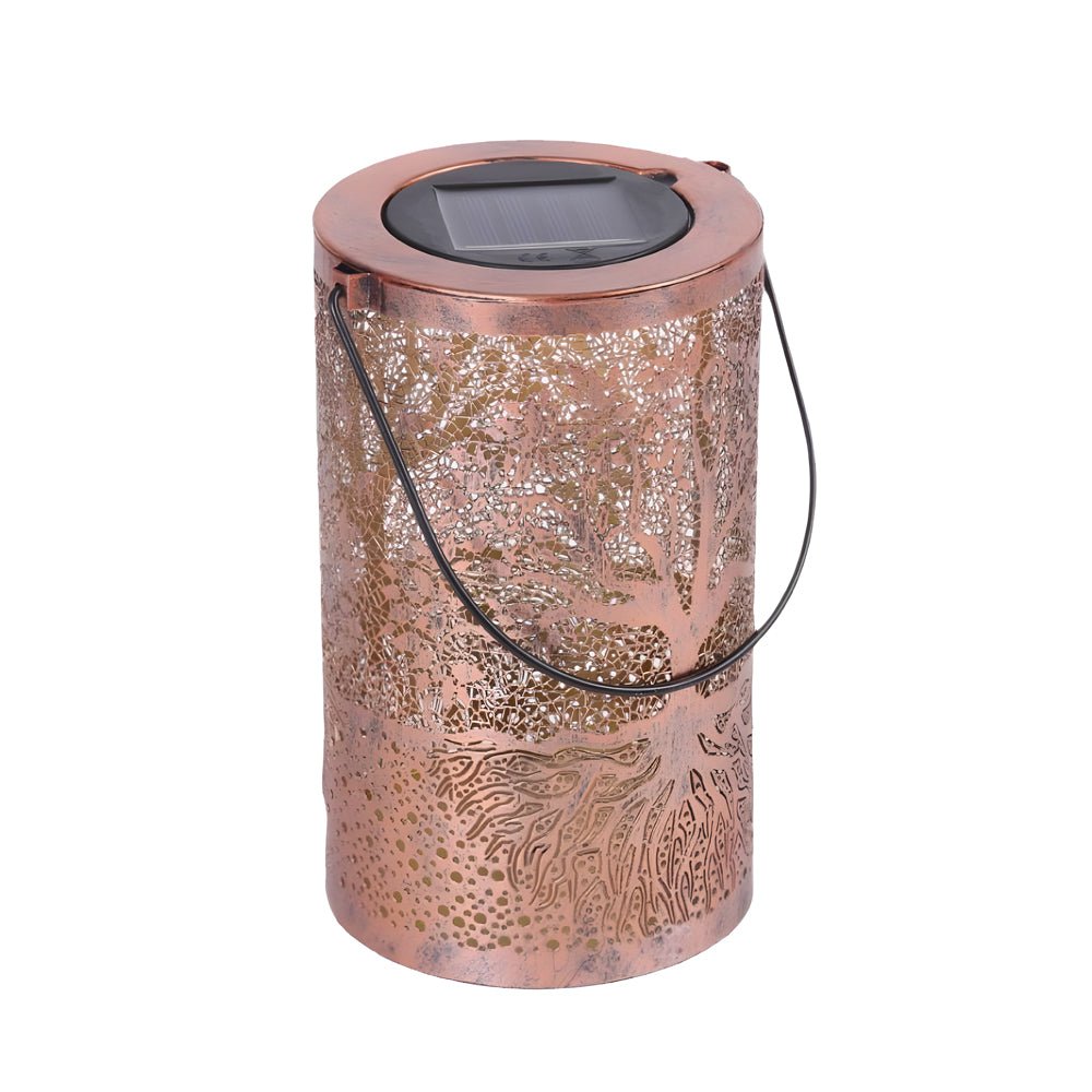 Queenie Retro Iron Hanging Solar Light