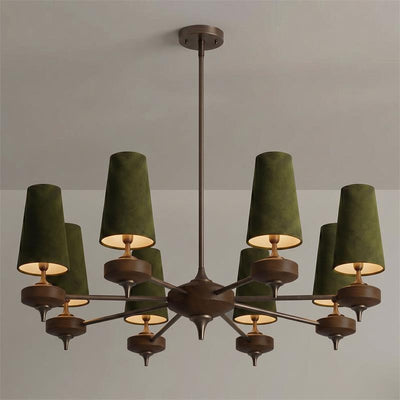 Pinewick Hour Rho Chandelier