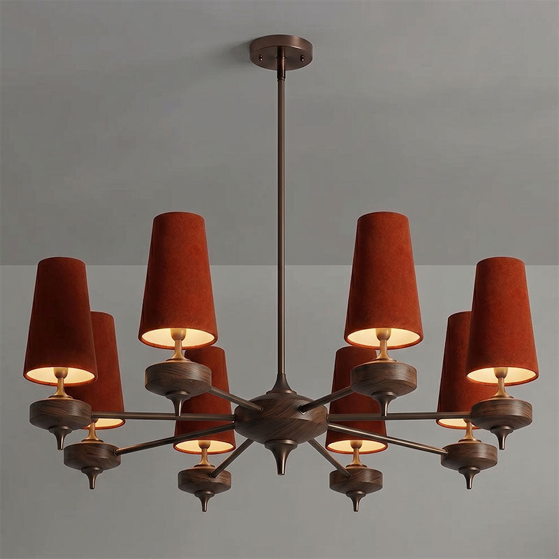 Pinewick Hour Rho Chandelier