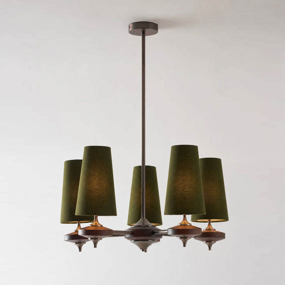 Pinewick Hour Rho Chandelier