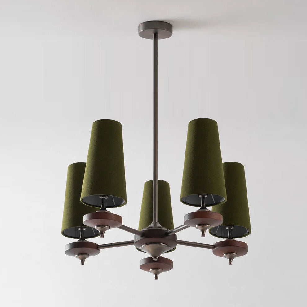 Pinewick Hour Rho Chandelier