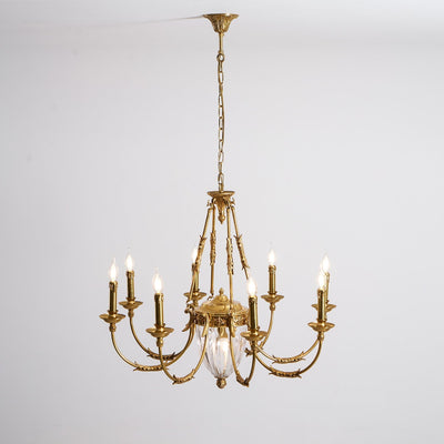 Valerix Brass Chandelier
