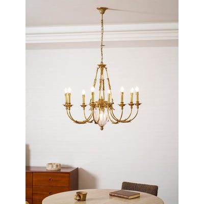Valerix Brass Chandelier