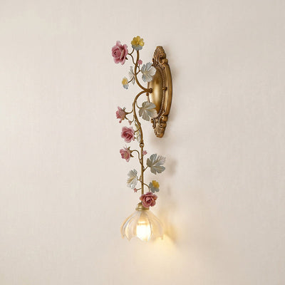 Nerahaven Floral Vine Shaped Indoor Wall Light