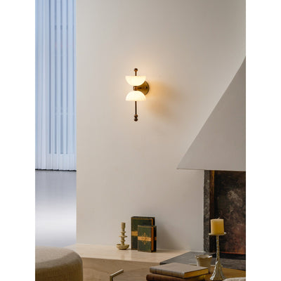 Lindenborne Alabaster Indoor Wall Light