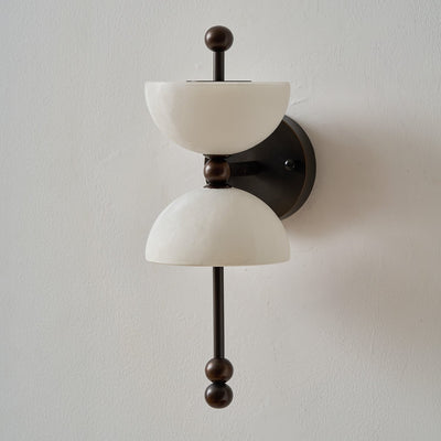 Lindenborne Alabaster Indoor Wall Light