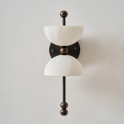 Lindenborne Alabaster Indoor Wall Light