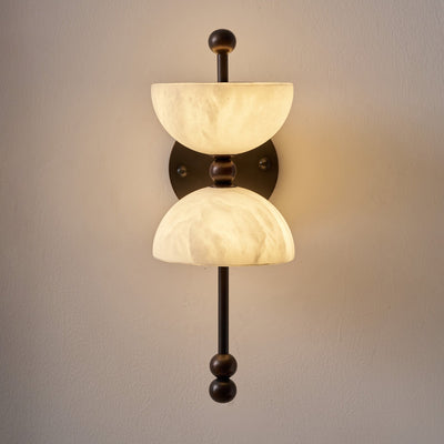 Lindenborne Alabaster Indoor Wall Light