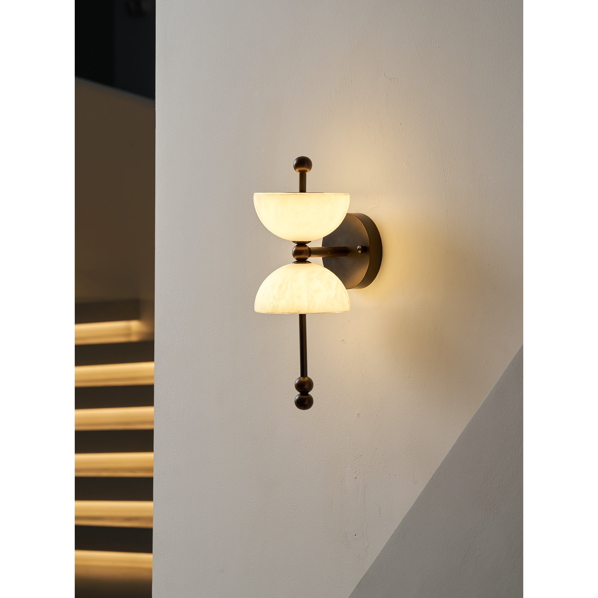 Lindenborne Alabaster Indoor Wall Light