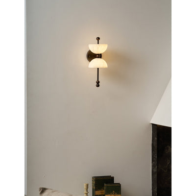 Lindenborne Alabaster Indoor Wall Light