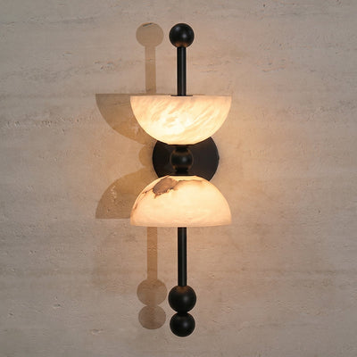 Lindenborne Alabaster Indoor Wall Light