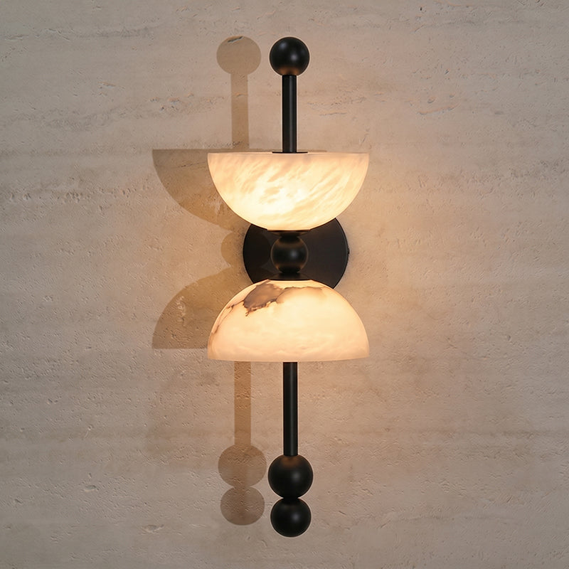 Lindenborne Alabaster Indoor Wall Light
