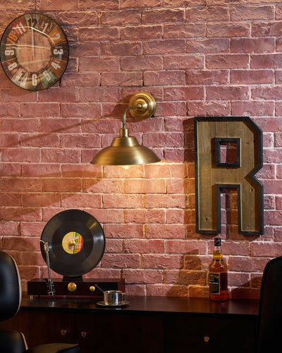 Edenmere Brass Indoor Wall Light
