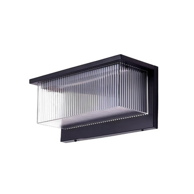 Leonard Striped Modern Outdoor Wall Lights