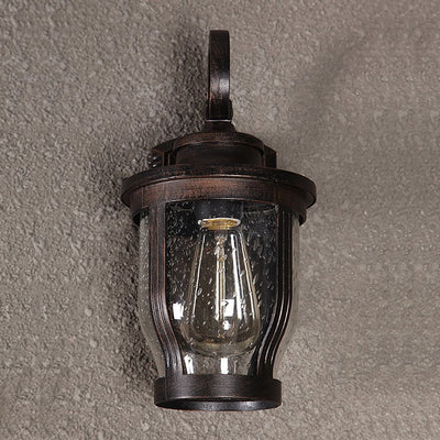 Joshua Retro Creative Vintage Glass Outdoor Wall Lights