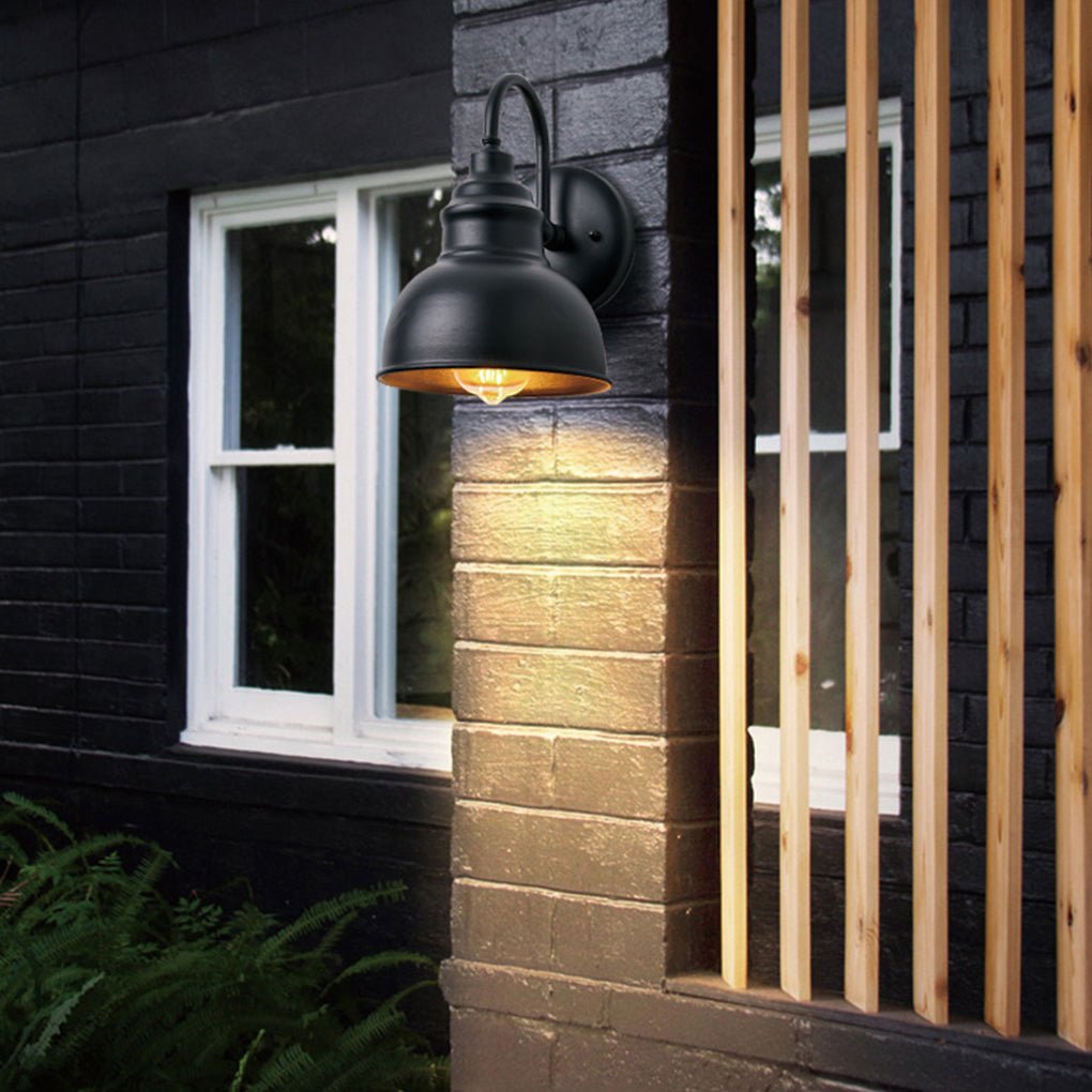 Ursa Retro Balcony Metal Outdoor Wall Light