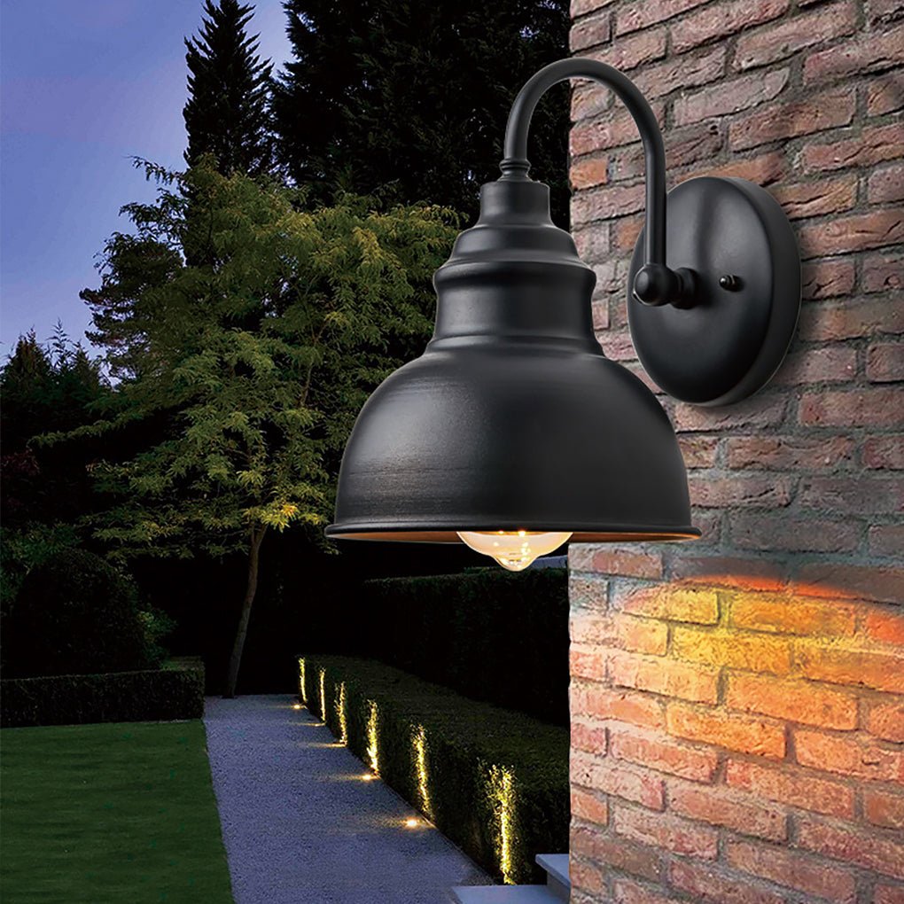 Ursa Retro Balcony Metal Outdoor Wall Light