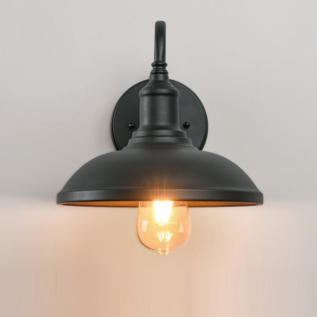 Guy Retro Induction LED Aluminum Outdoor Wall Sconces Light