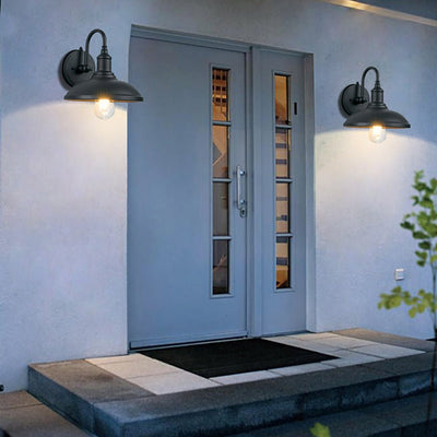 Guy Retro Induction LED Aluminum Outdoor Wall Sconces Light