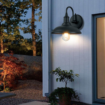 Guy Retro Induction LED Aluminum Outdoor Wall Sconces Light
