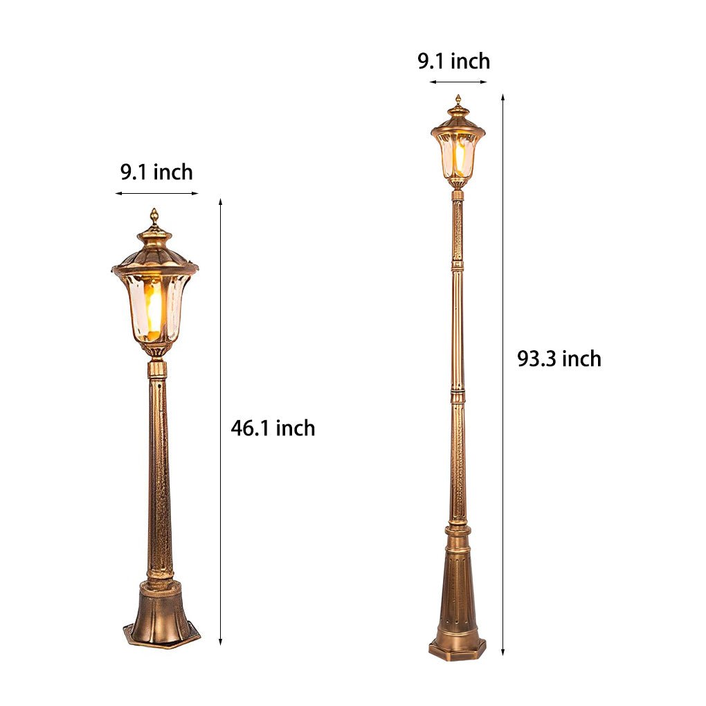 Hadle Retro Elegant European Aluminum Outdoor Street Lights