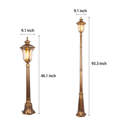 Hadle Retro Elegant European Aluminum Outdoor Street Lights