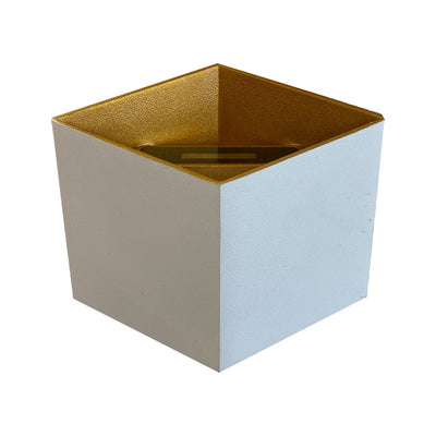 Judith Square Modern Metal Outdoor Wall Lights