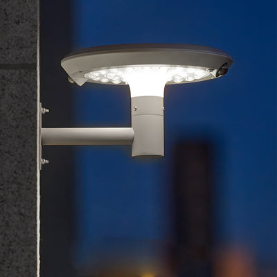 Round Classic LED Aluminum Outdoor Wall Light