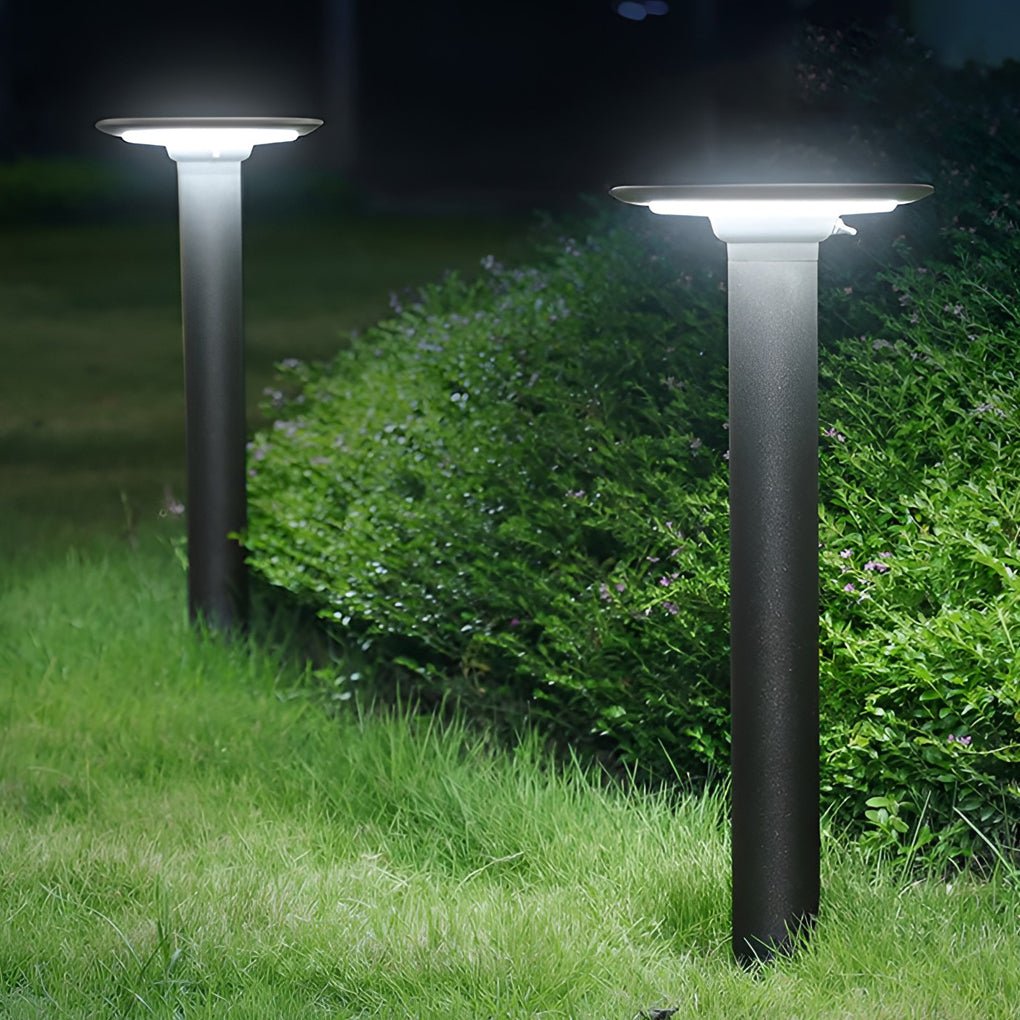 Laure Innovative UFO-Shaped Aluminum Outdoor Pathway Light