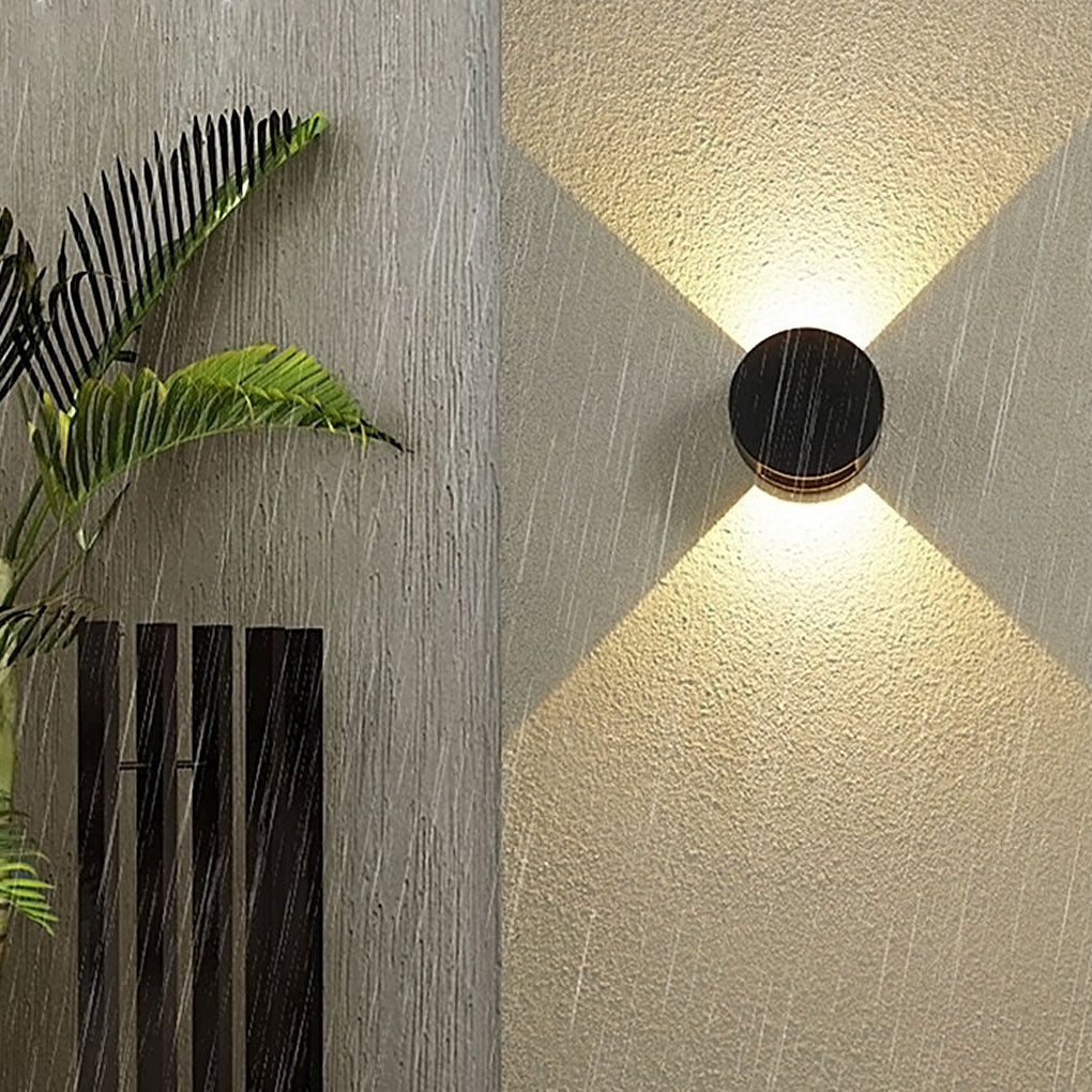 Virginia Round Balcony Metal Outdoor Wall Lights