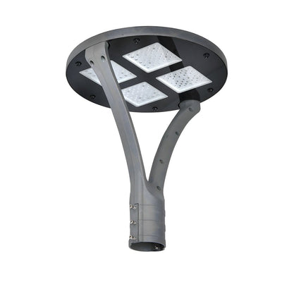 Winthr Round LED Arm Post Aluminum Outdoor Light