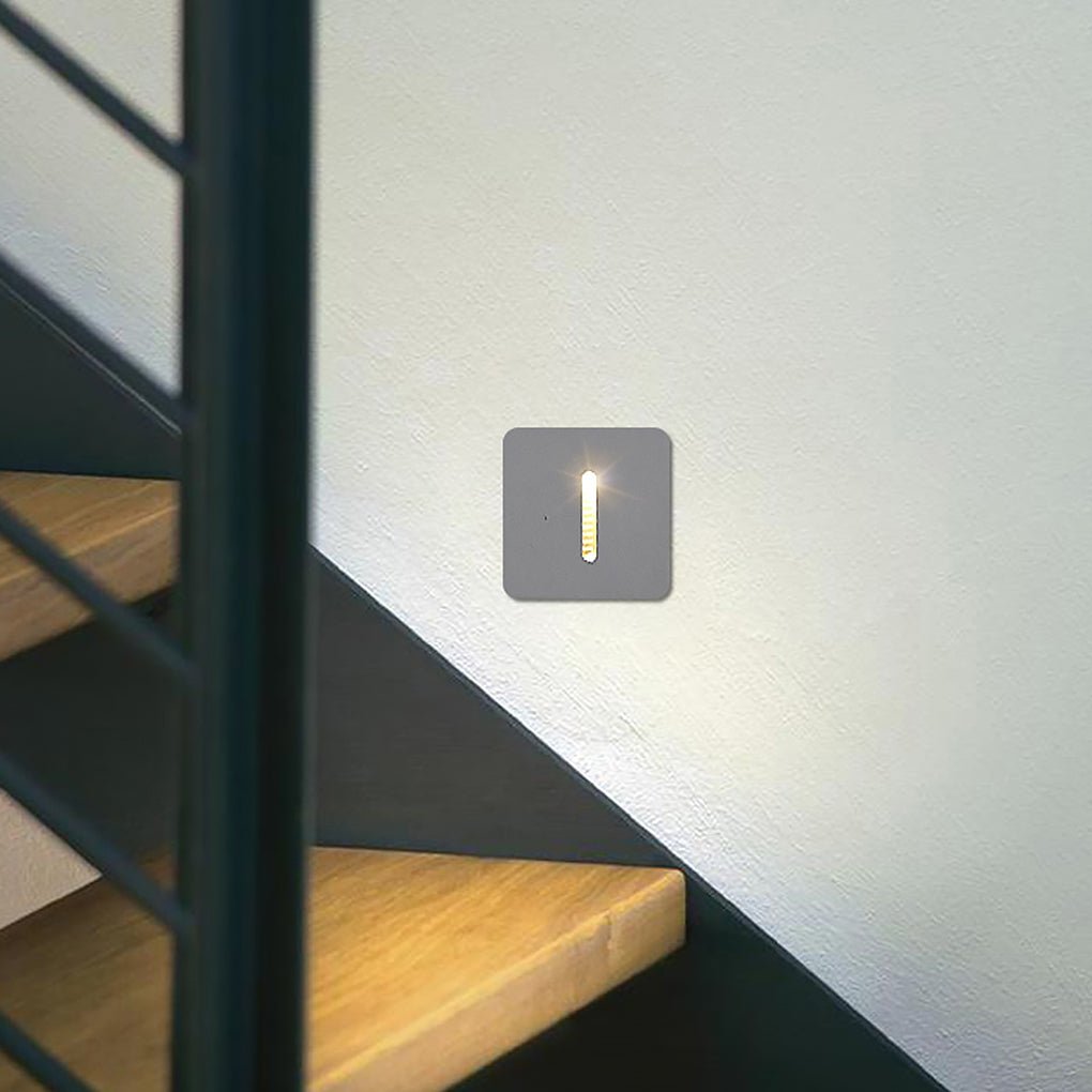 Victor Square LED Modern Aluminum Outdoor Step Lights