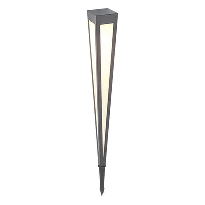 Migh RGB Square Top Conical Aluminum Outdoor Lawn Light