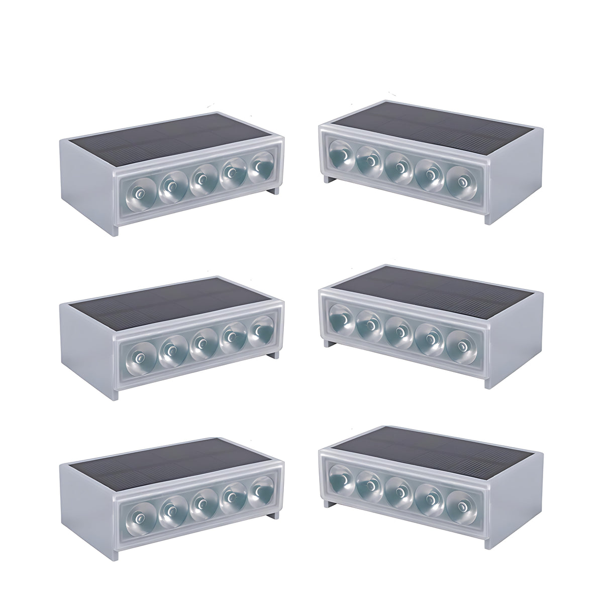 Rosa Solar Modern ABS Outdoor Step Light Fixtures