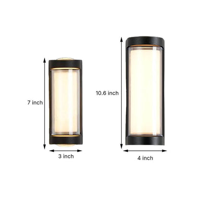 Robust Sleek Dual-Directional Aluminum Outdoor Wall Light