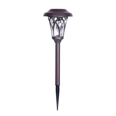 Laurel Stake Lawn Retro Modern Glass Outdoor Light
