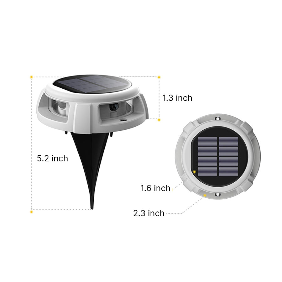 Lilah Classic Unique Solar ABS Outdoor Path Lights