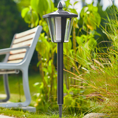 Lara Lawn Stakes Solar LED Aluminum Outdoor Lights