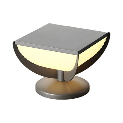 Lorali Solar Post Fence Column Head Sreel Outdoor Pillar Light