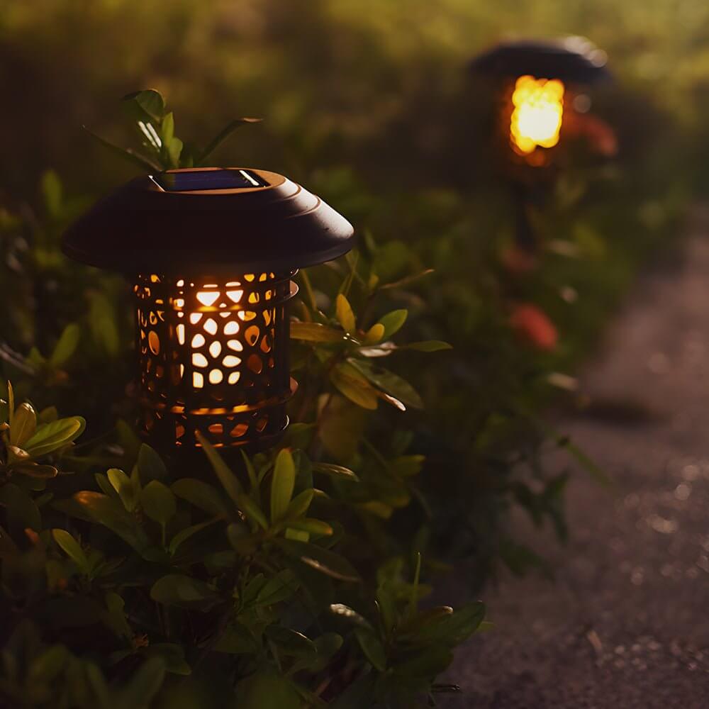 Kath Stylish Solar Stake Aluminum Outdoor Pathway Light