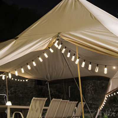 Frnc Vintage Camping String Camping Glass Outdoor Lights
