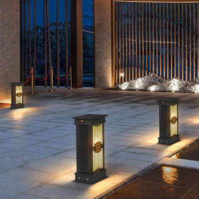Hunter Traditional LED Retro Aluminum Outdoor Post Light