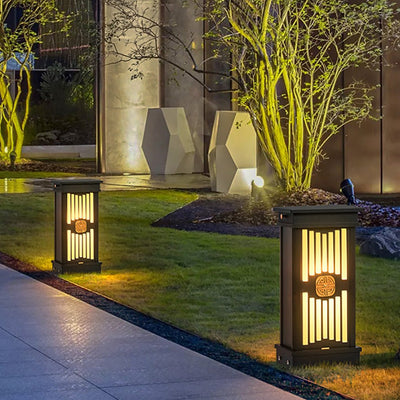 Hunter Traditional LED Retro Aluminum Outdoor Post Light
