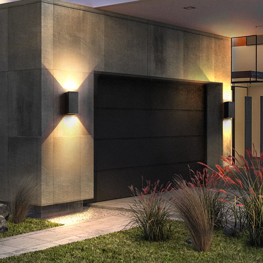 Astrid Effect Optional  LED Aluminum Outdoor Wall Light
