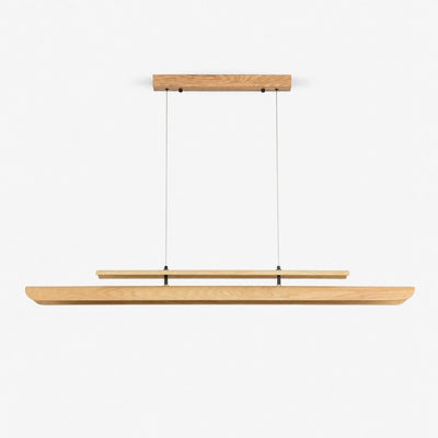 Lignelle Wood Linear Pendant Light